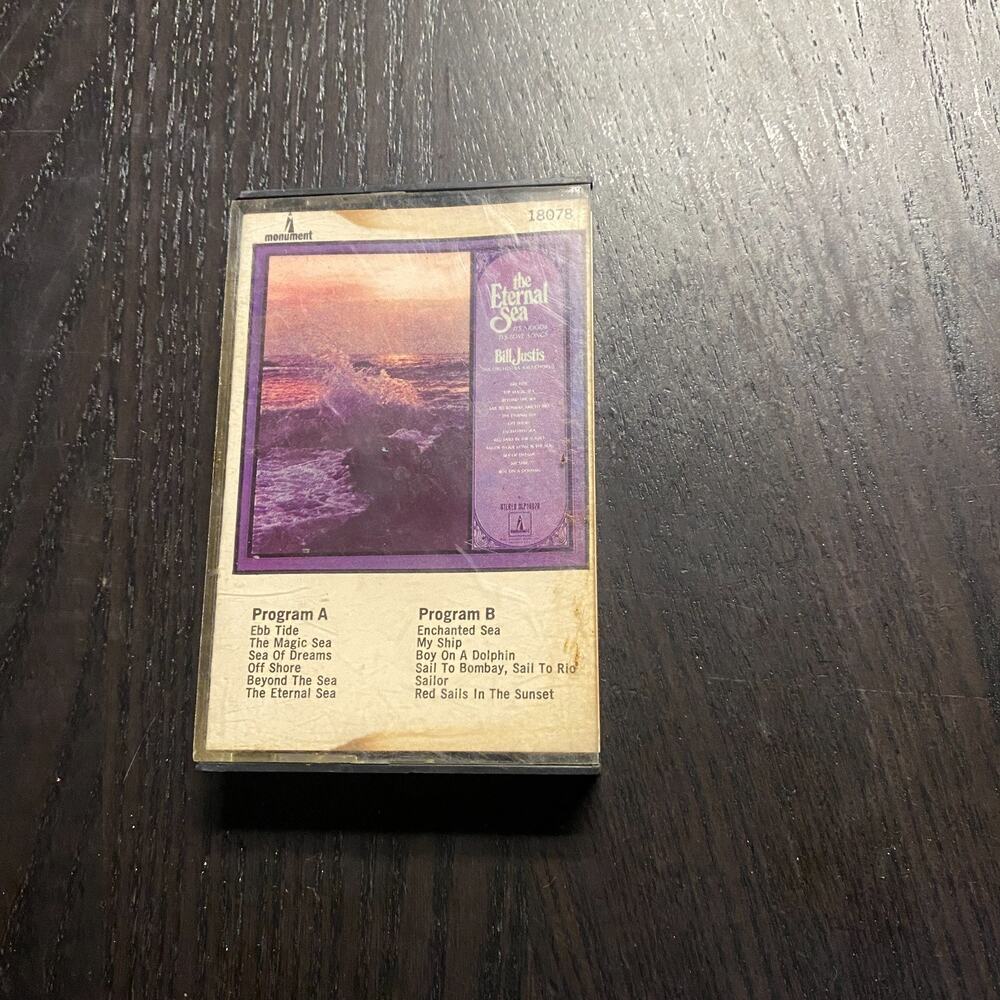 Bill Justis The Eternal Sea Cassette Tape